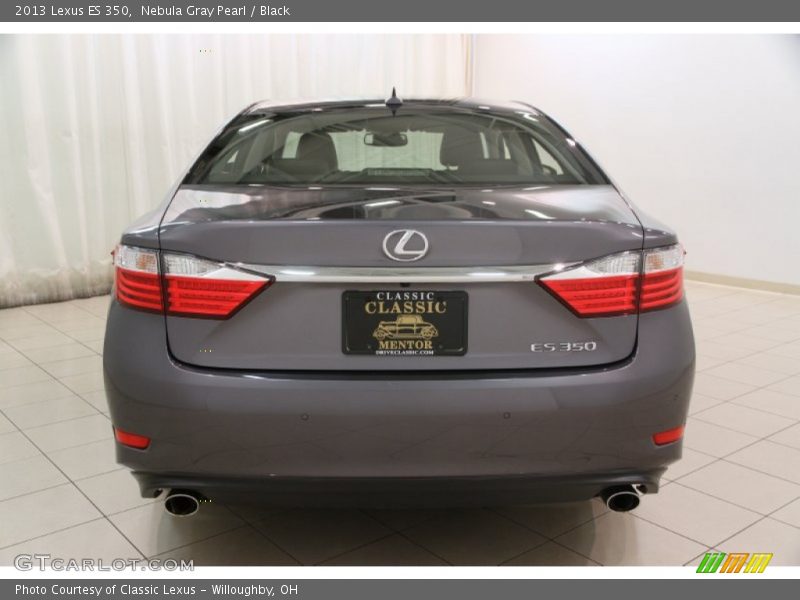 Nebula Gray Pearl / Black 2013 Lexus ES 350