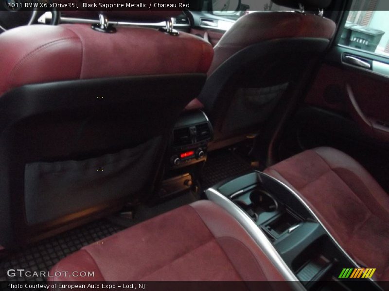 Rear Seat of 2011 X6 xDrive35i