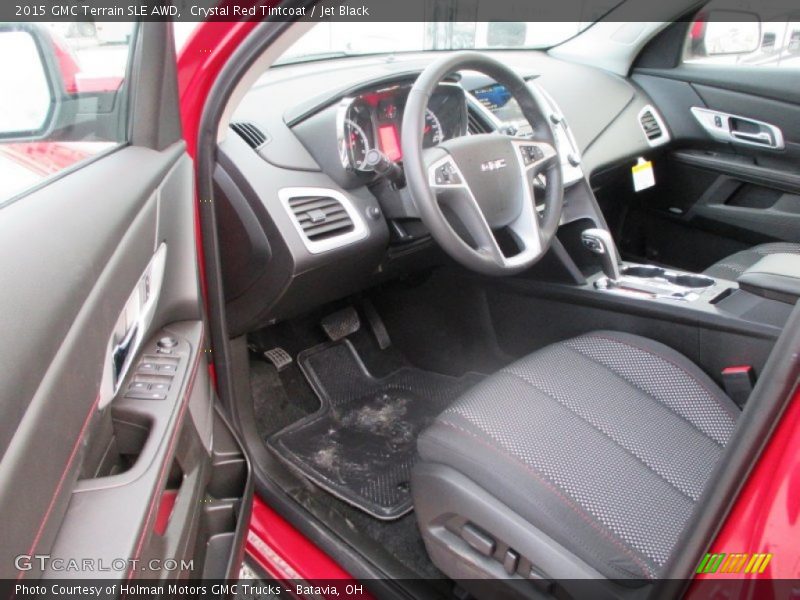 Crystal Red Tintcoat / Jet Black 2015 GMC Terrain SLE AWD