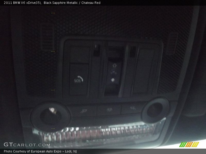 Black Sapphire Metallic / Chateau Red 2011 BMW X6 xDrive35i