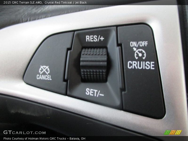 Crystal Red Tintcoat / Jet Black 2015 GMC Terrain SLE AWD