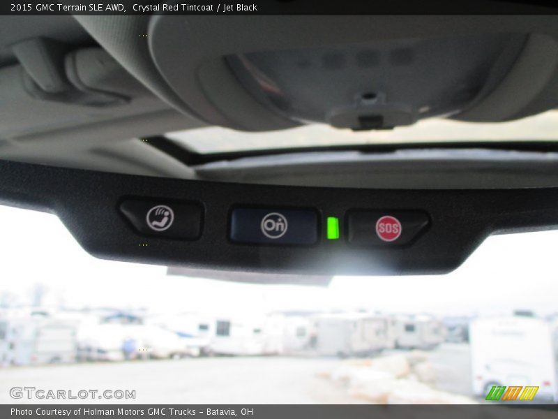 Crystal Red Tintcoat / Jet Black 2015 GMC Terrain SLE AWD