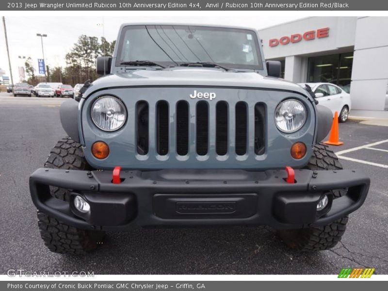 Anvil / Rubicon 10th Anniversary Edition Red/Black 2013 Jeep Wrangler Unlimited Rubicon 10th Anniversary Edition 4x4