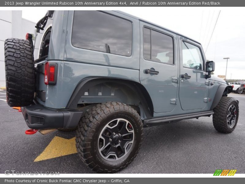 Anvil / Rubicon 10th Anniversary Edition Red/Black 2013 Jeep Wrangler Unlimited Rubicon 10th Anniversary Edition 4x4