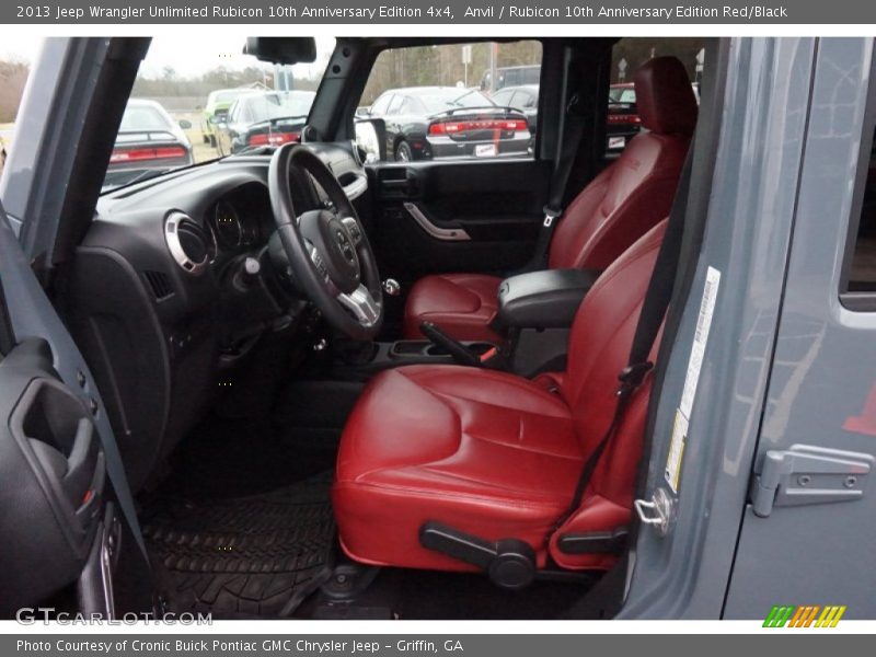Anvil / Rubicon 10th Anniversary Edition Red/Black 2013 Jeep Wrangler Unlimited Rubicon 10th Anniversary Edition 4x4