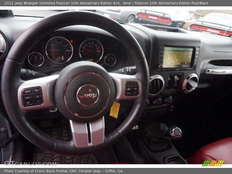 Anvil / Rubicon 10th Anniversary Edition Red/Black 2013 Jeep Wrangler Unlimited Rubicon 10th Anniversary Edition 4x4