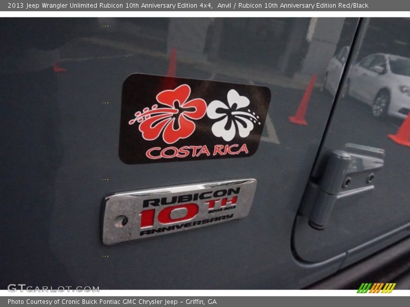 Anvil / Rubicon 10th Anniversary Edition Red/Black 2013 Jeep Wrangler Unlimited Rubicon 10th Anniversary Edition 4x4