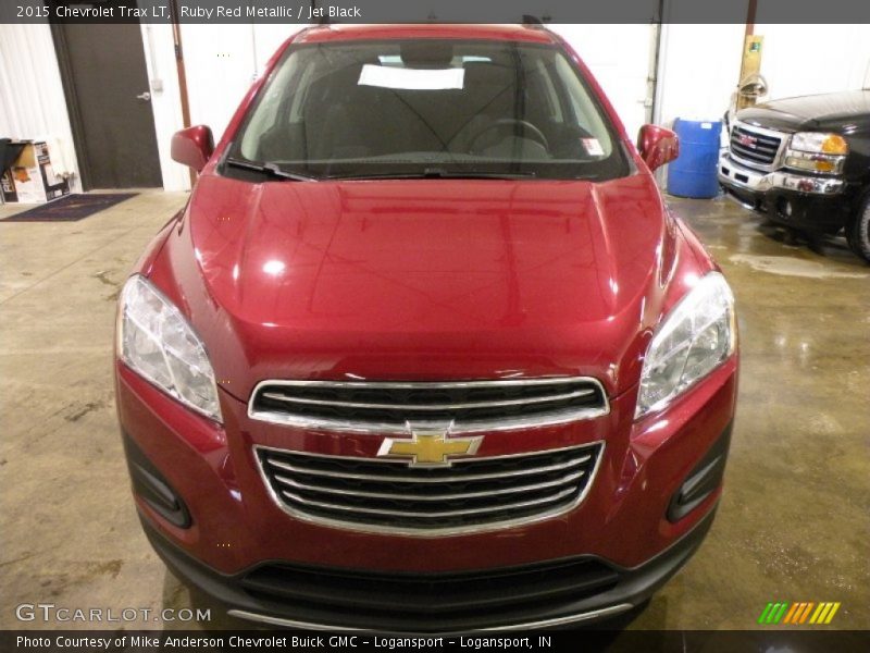 Ruby Red Metallic / Jet Black 2015 Chevrolet Trax LT