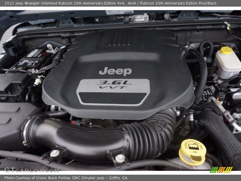 Anvil / Rubicon 10th Anniversary Edition Red/Black 2013 Jeep Wrangler Unlimited Rubicon 10th Anniversary Edition 4x4