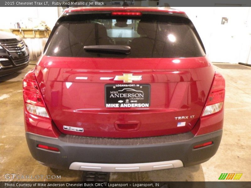 Ruby Red Metallic / Jet Black 2015 Chevrolet Trax LT