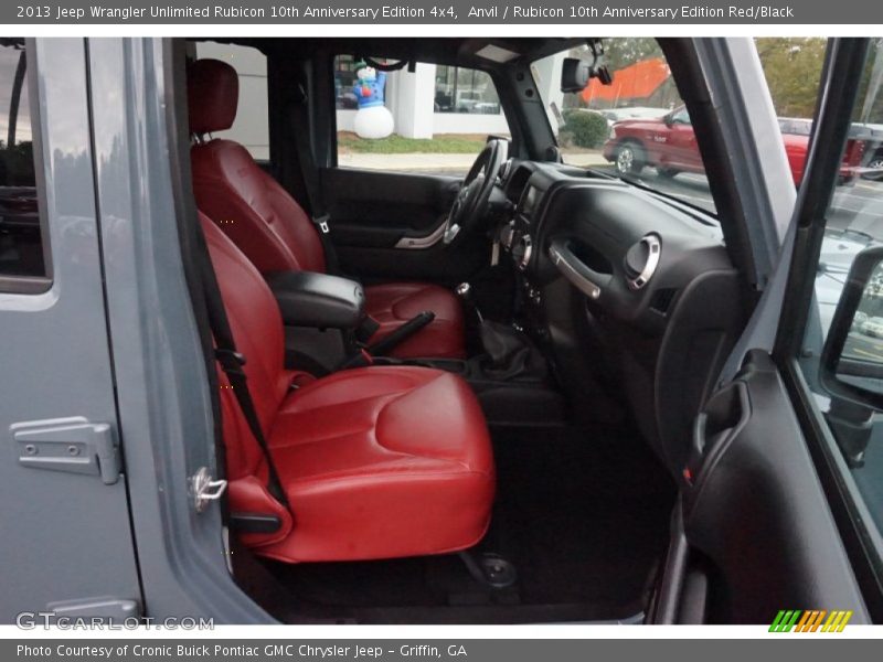 Anvil / Rubicon 10th Anniversary Edition Red/Black 2013 Jeep Wrangler Unlimited Rubicon 10th Anniversary Edition 4x4