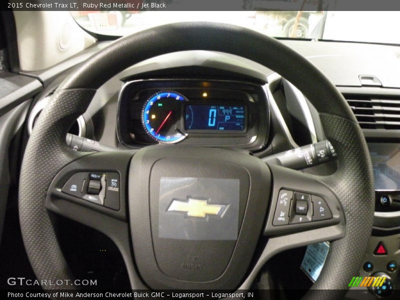 Ruby Red Metallic / Jet Black 2015 Chevrolet Trax LT