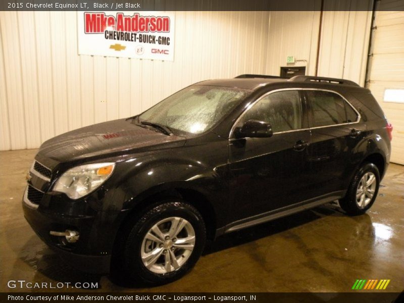 Black / Jet Black 2015 Chevrolet Equinox LT