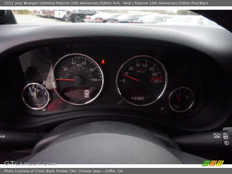 Anvil / Rubicon 10th Anniversary Edition Red/Black 2013 Jeep Wrangler Unlimited Rubicon 10th Anniversary Edition 4x4