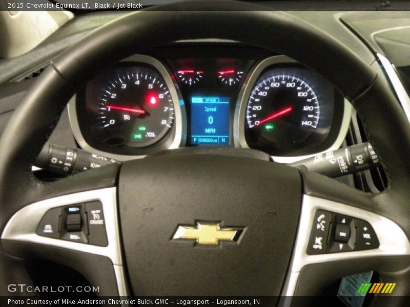 Black / Jet Black 2015 Chevrolet Equinox LT