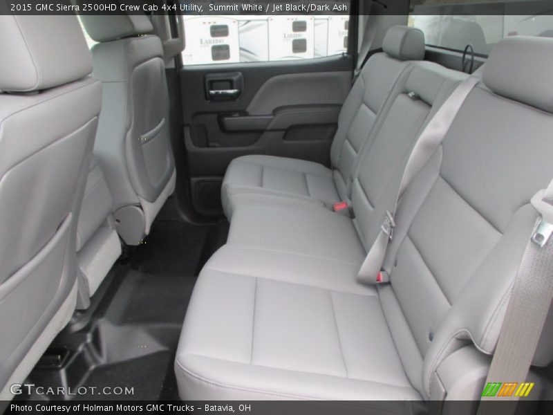 Summit White / Jet Black/Dark Ash 2015 GMC Sierra 2500HD Crew Cab 4x4 Utility