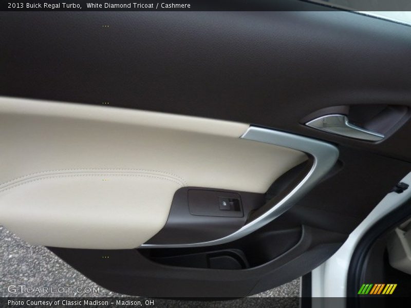 White Diamond Tricoat / Cashmere 2013 Buick Regal Turbo