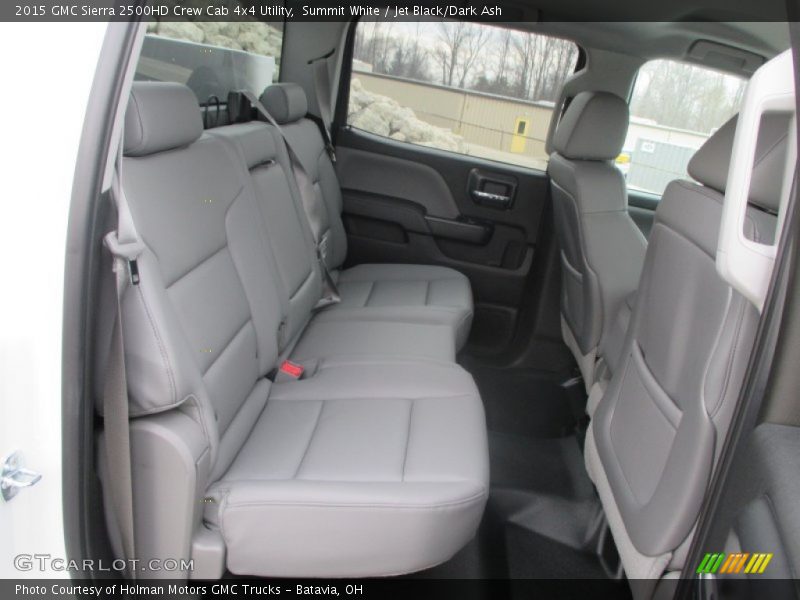 Summit White / Jet Black/Dark Ash 2015 GMC Sierra 2500HD Crew Cab 4x4 Utility