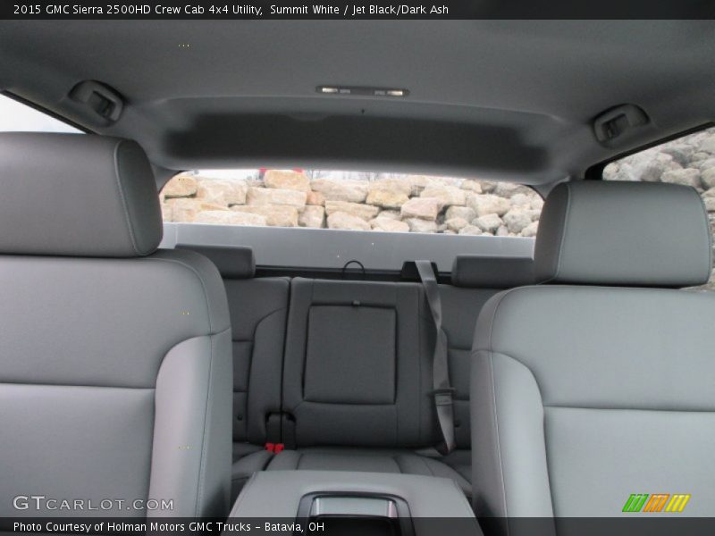 Summit White / Jet Black/Dark Ash 2015 GMC Sierra 2500HD Crew Cab 4x4 Utility