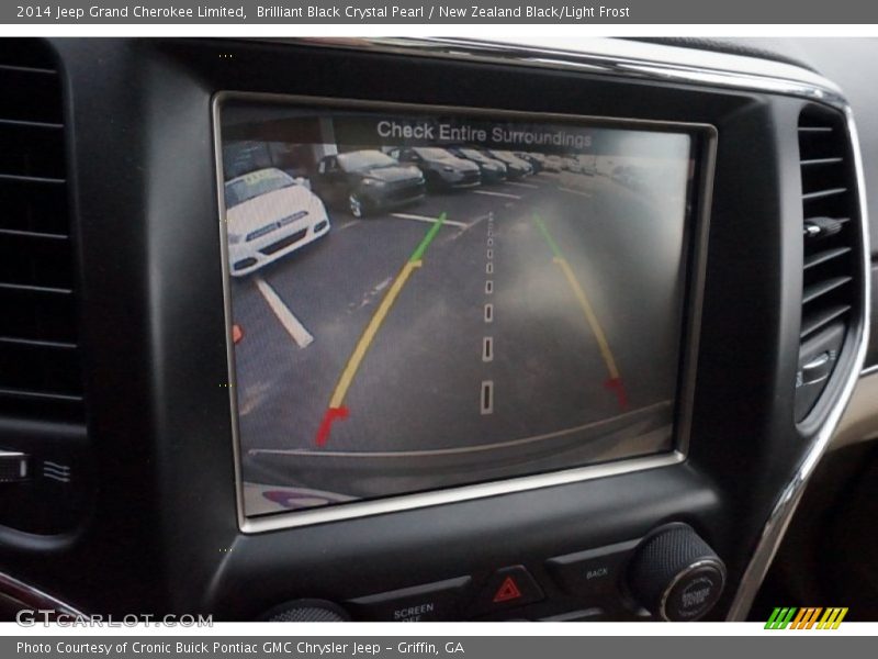 Brilliant Black Crystal Pearl / New Zealand Black/Light Frost 2014 Jeep Grand Cherokee Limited
