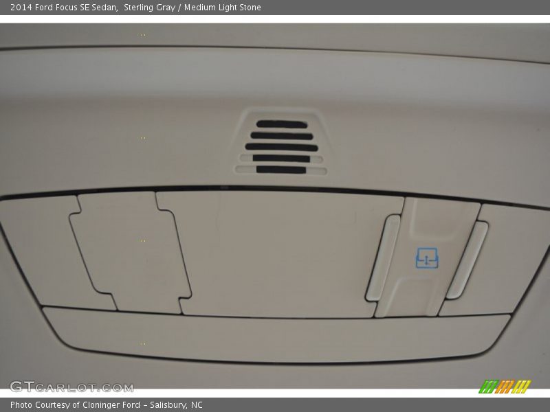 Sterling Gray / Medium Light Stone 2014 Ford Focus SE Sedan