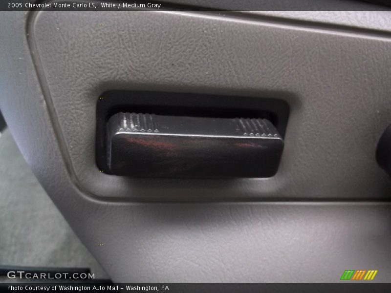 White / Medium Gray 2005 Chevrolet Monte Carlo LS