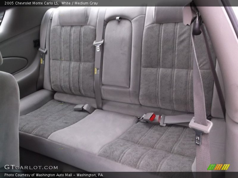 White / Medium Gray 2005 Chevrolet Monte Carlo LS
