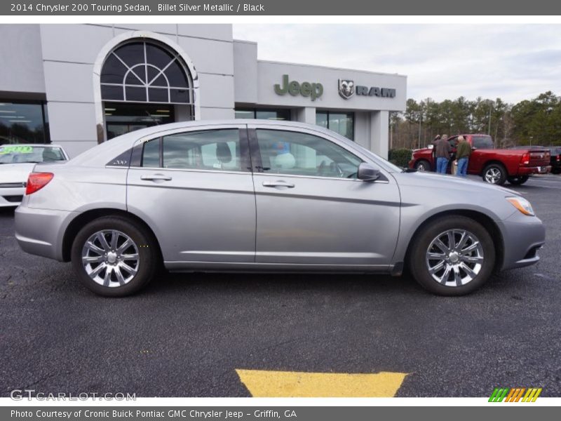 Billet Silver Metallic / Black 2014 Chrysler 200 Touring Sedan