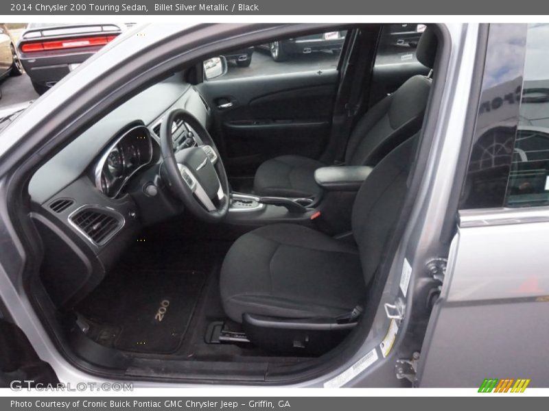 Billet Silver Metallic / Black 2014 Chrysler 200 Touring Sedan