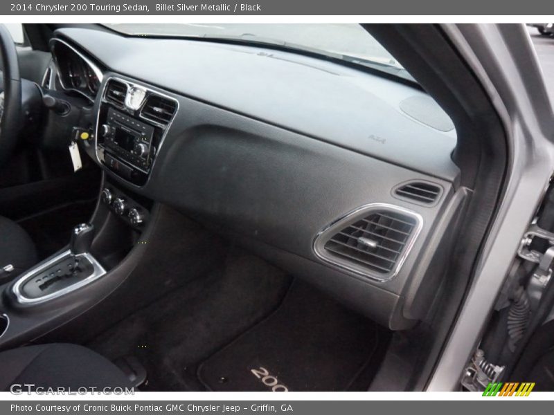 Billet Silver Metallic / Black 2014 Chrysler 200 Touring Sedan