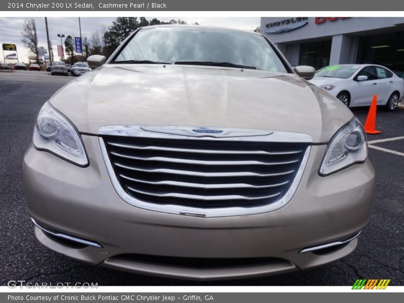 Cashmere Pearl / Black 2014 Chrysler 200 LX Sedan