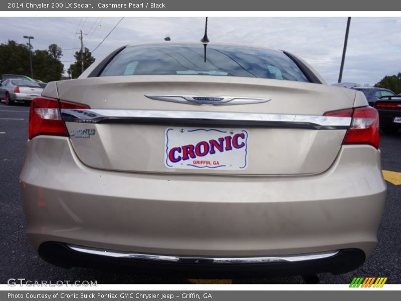 Cashmere Pearl / Black 2014 Chrysler 200 LX Sedan