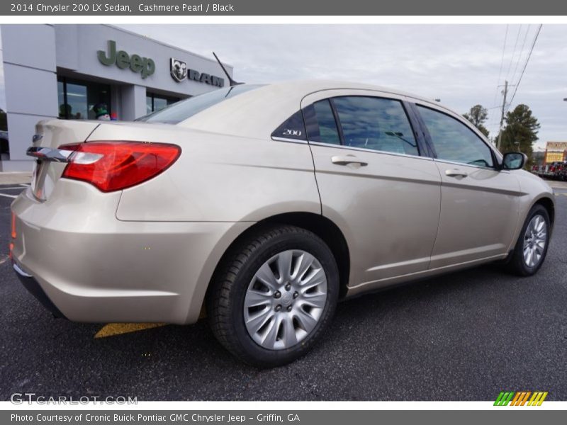 Cashmere Pearl / Black 2014 Chrysler 200 LX Sedan