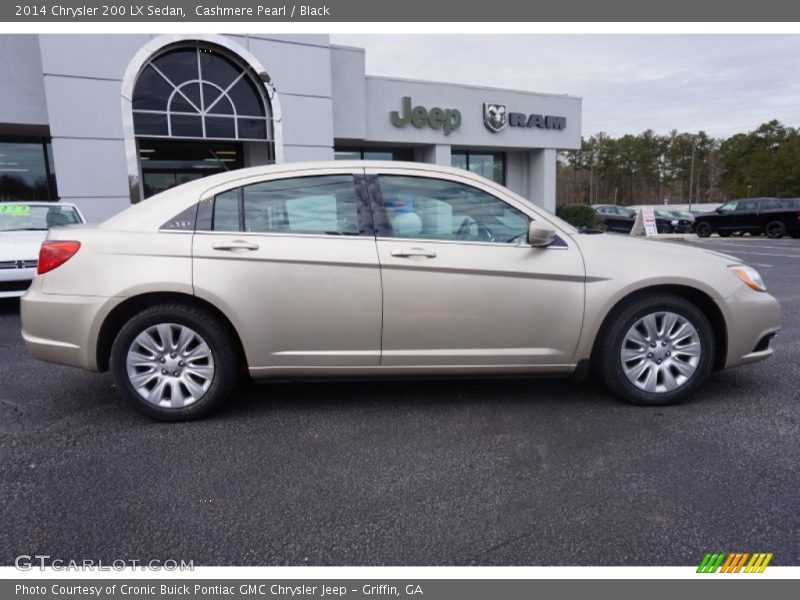 Cashmere Pearl / Black 2014 Chrysler 200 LX Sedan