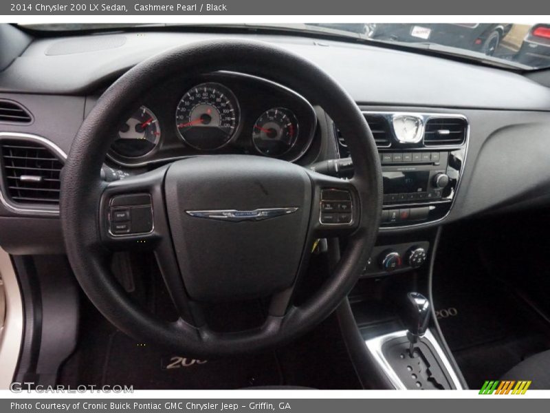 Cashmere Pearl / Black 2014 Chrysler 200 LX Sedan