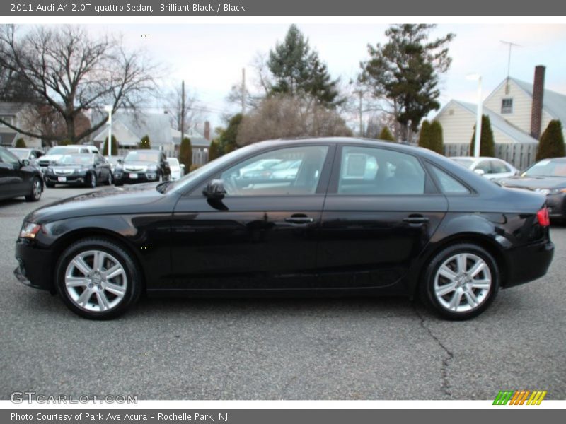 Brilliant Black / Black 2011 Audi A4 2.0T quattro Sedan