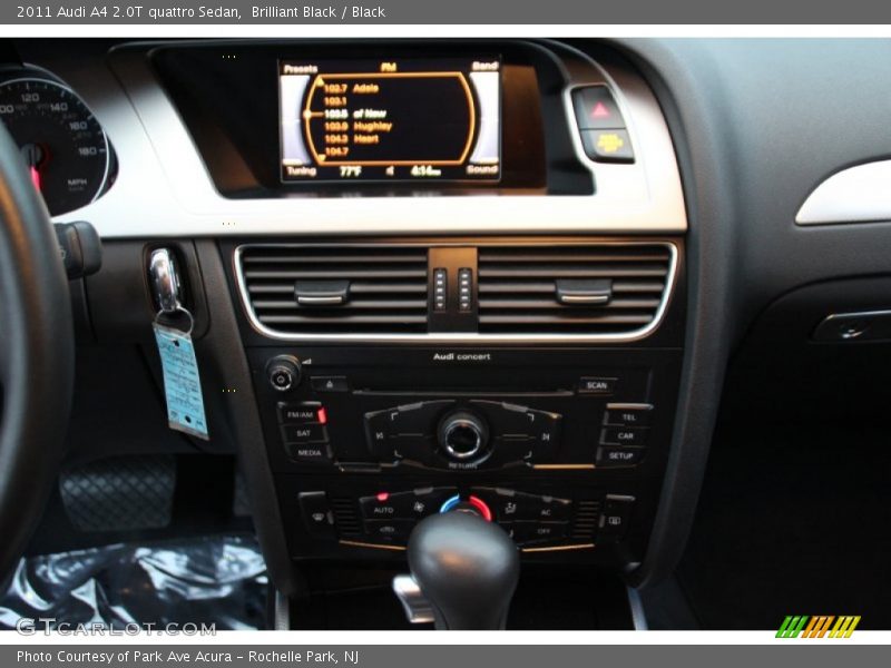 Brilliant Black / Black 2011 Audi A4 2.0T quattro Sedan