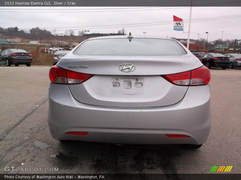 Silver / Gray 2013 Hyundai Elantra GLS