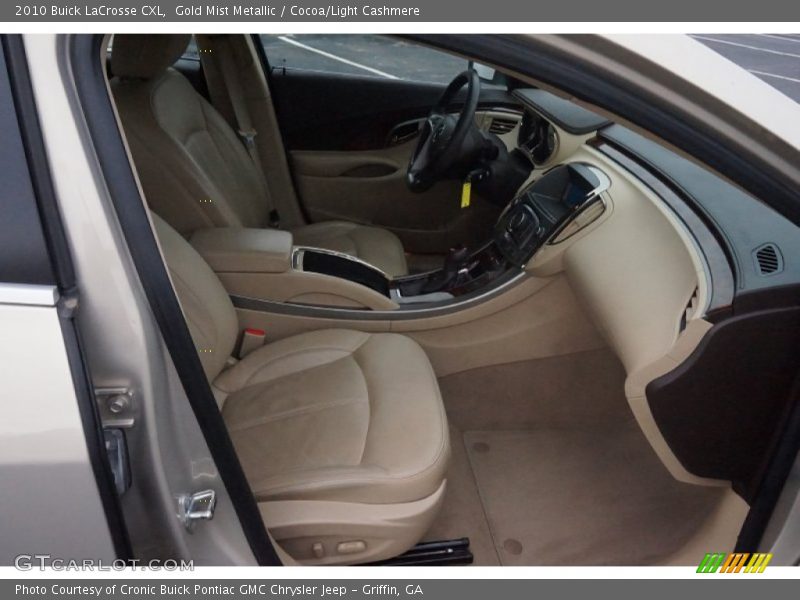 Gold Mist Metallic / Cocoa/Light Cashmere 2010 Buick LaCrosse CXL