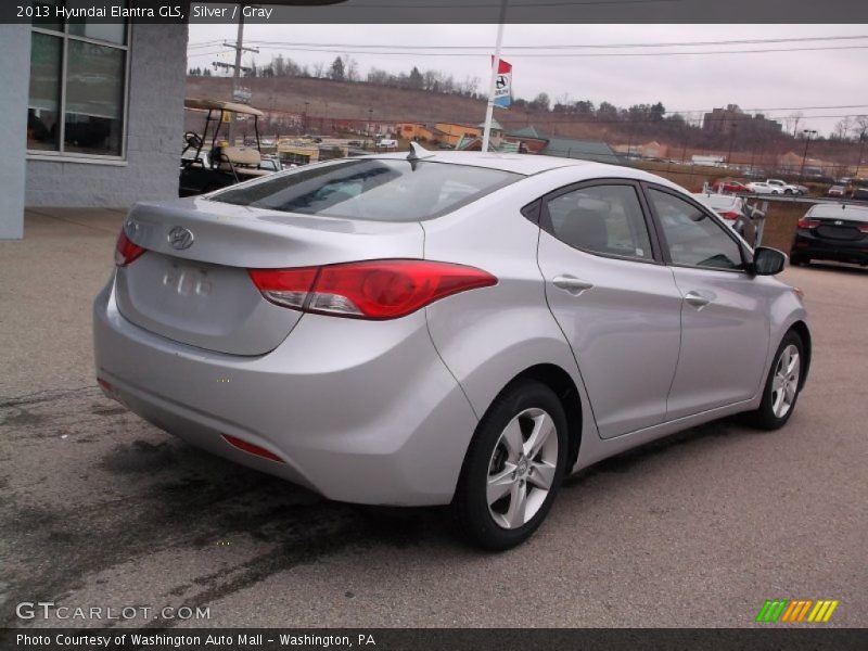 Silver / Gray 2013 Hyundai Elantra GLS