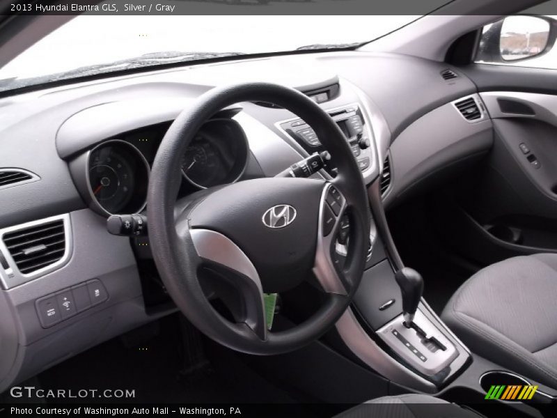 Silver / Gray 2013 Hyundai Elantra GLS