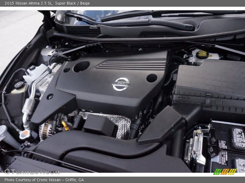 Super Black / Beige 2015 Nissan Altima 2.5 SL