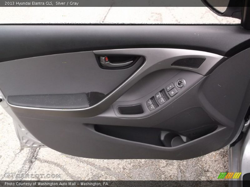 Silver / Gray 2013 Hyundai Elantra GLS