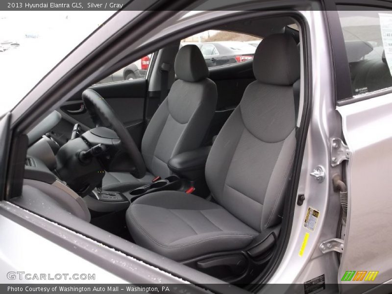 Silver / Gray 2013 Hyundai Elantra GLS