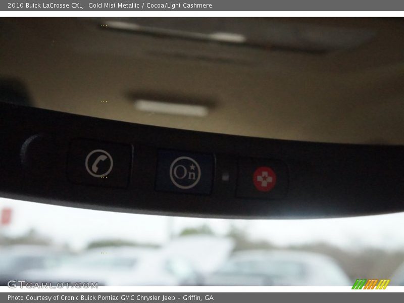 Gold Mist Metallic / Cocoa/Light Cashmere 2010 Buick LaCrosse CXL