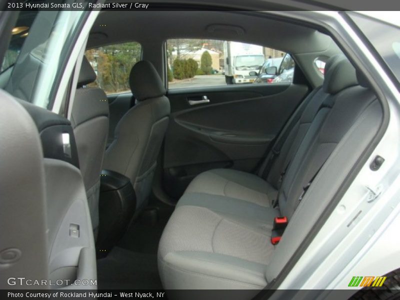 Radiant Silver / Gray 2013 Hyundai Sonata GLS