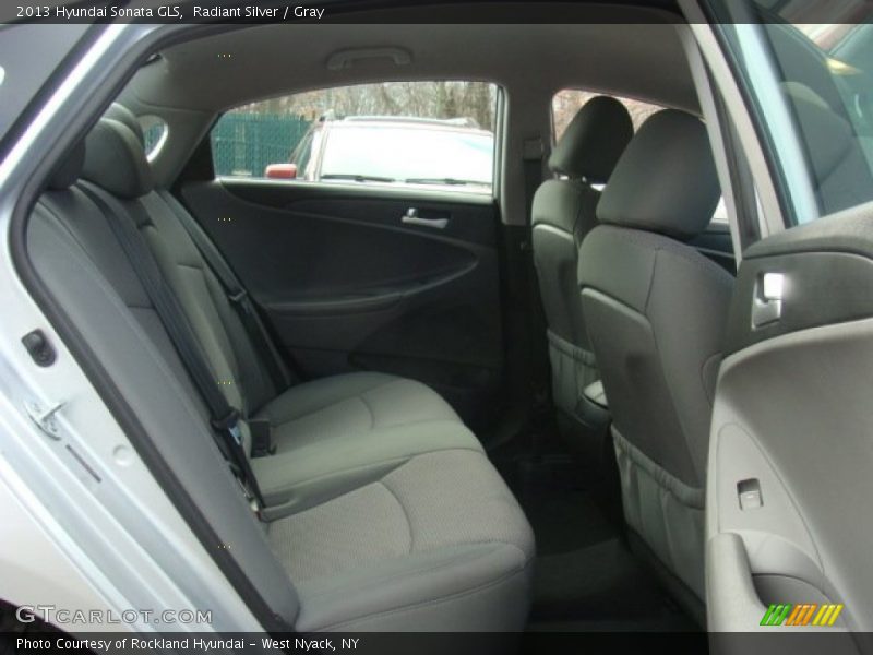 Radiant Silver / Gray 2013 Hyundai Sonata GLS