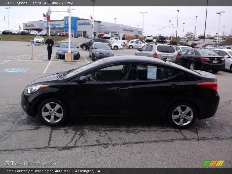 Black / Gray 2013 Hyundai Elantra GLS