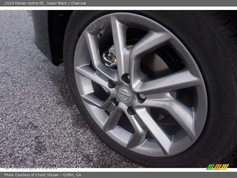 Super Black / Charcoal 2014 Nissan Sentra SR