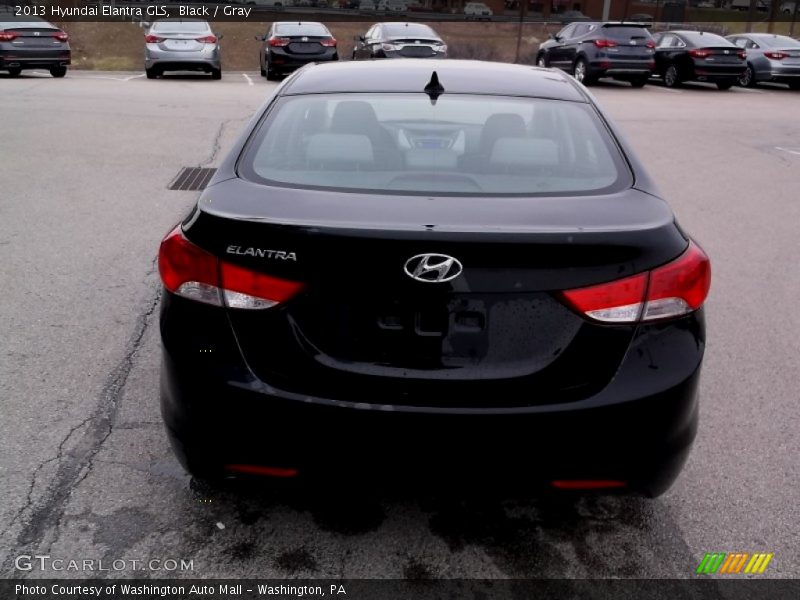 Black / Gray 2013 Hyundai Elantra GLS